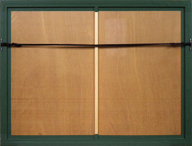 大本靖「三分咲き」木版画 絵画買取・販売の小竹美術