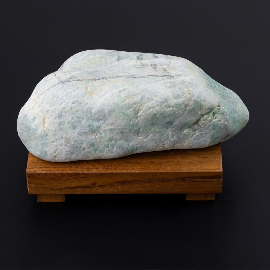 原石／青色（入コン沢）ヒスイ | 糸魚川翡翠工房こたき