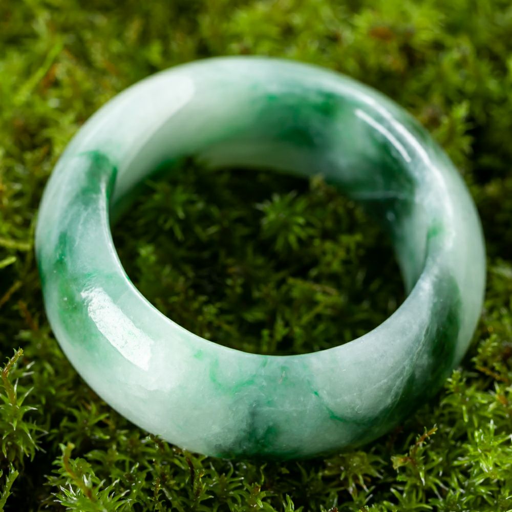 22号・プレミアム白色＆緑色・透明感抜群・艶美麗】（プレミアム濃緑色