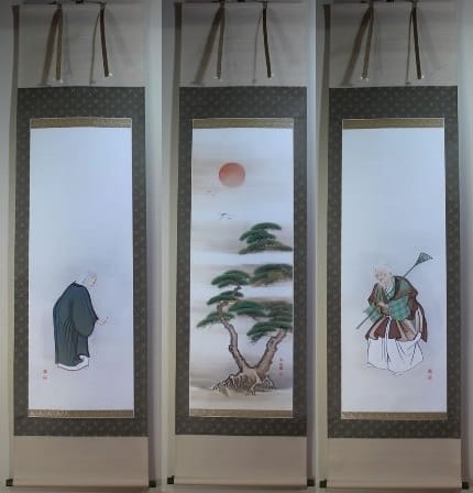 高砂（三幅対）｜新・古美術 高美堂（こうびどう）｜掛軸販売・通販