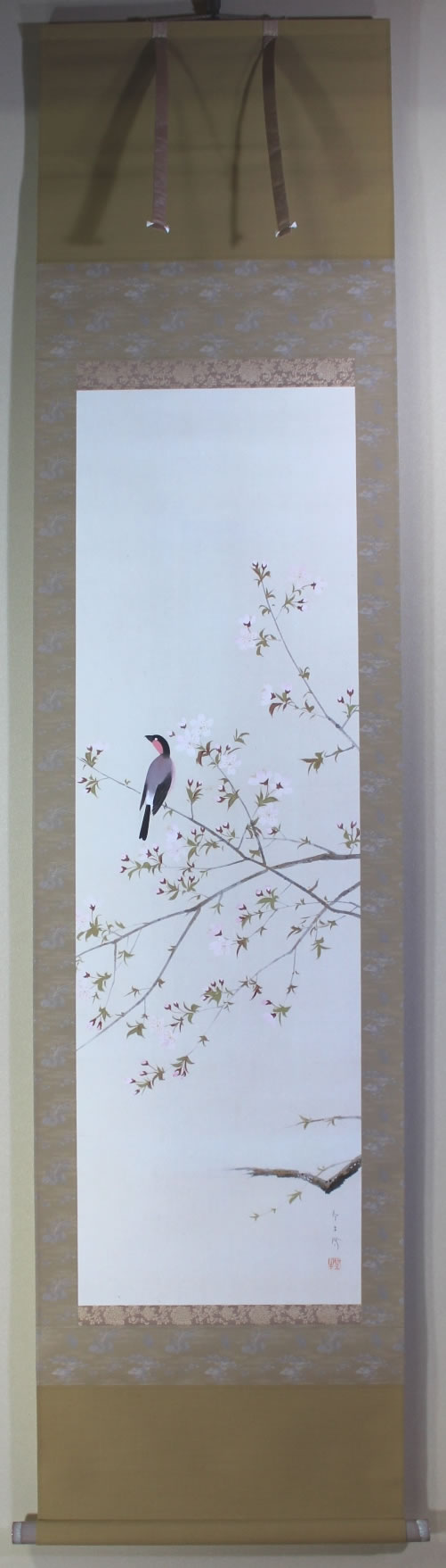 桜花小禽｜新・古美術 高美堂（こうびどう）｜掛軸販売・通販・買取