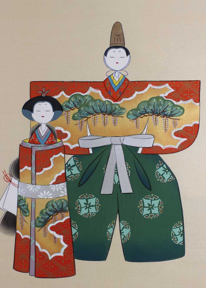立雛｜新・古美術 高美堂（こうびどう）｜掛軸販売・通販・買取｜骨董