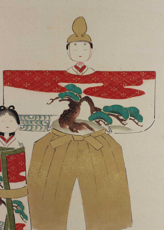 立雛｜新・古美術 高美堂（こうびどう）｜掛軸販売・通販・買取｜骨董