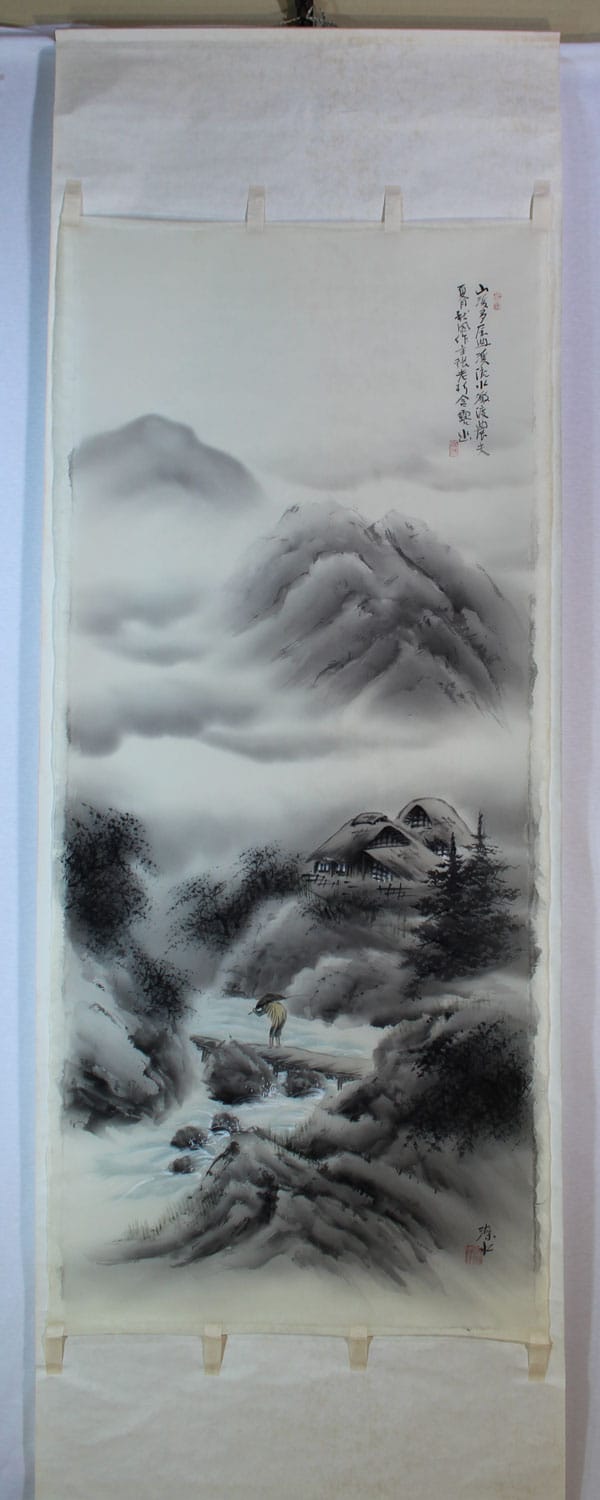 渓流山水｜新・古美術 高美堂（こうびどう）｜掛軸販売・通販・買取