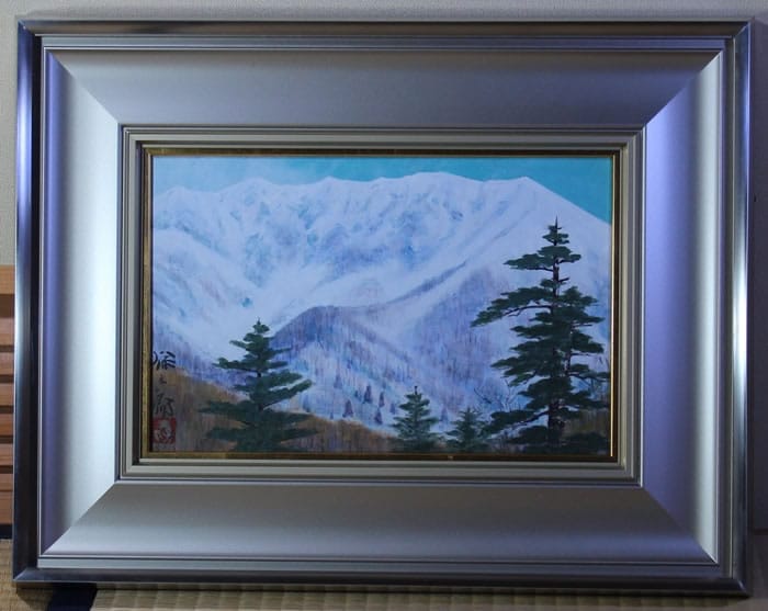 雪の大山｜新・古美術 高美堂（こうびどう）｜掛軸販売・通販・買取