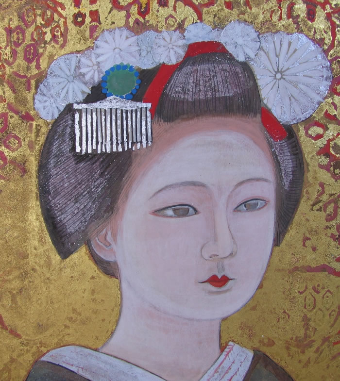 舞妓（6号）｜新・古美術 高美堂（こうびどう）｜掛軸販売・通販・買取