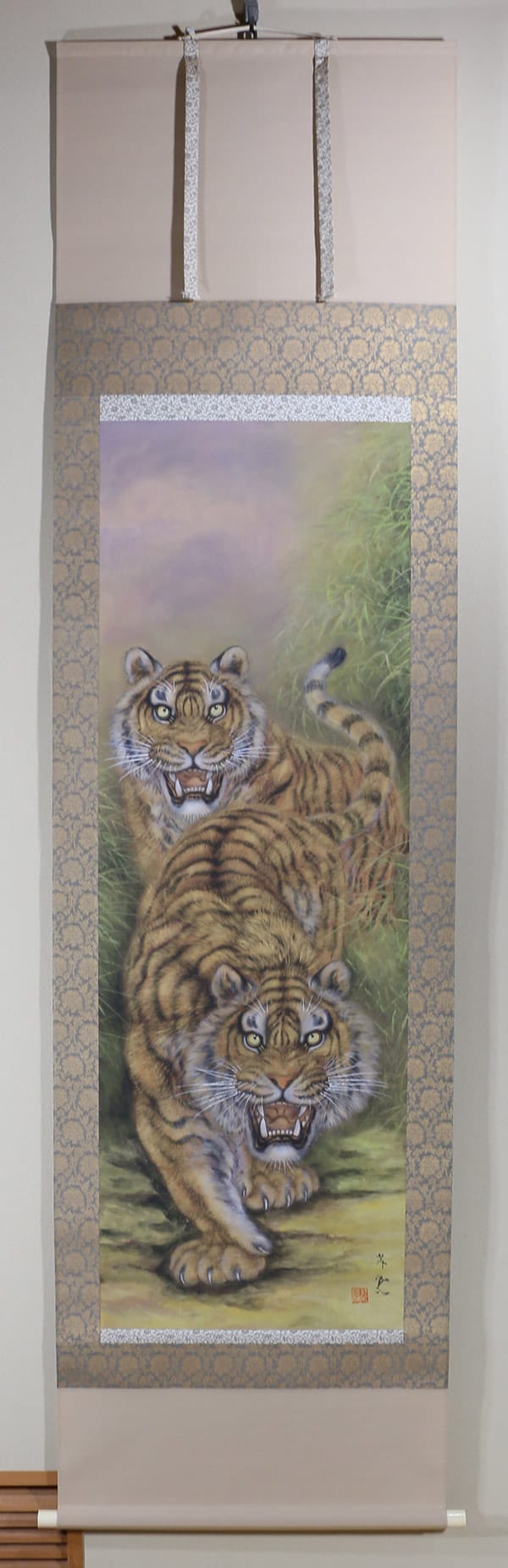 百獣摺伏｜新・古美術 高美堂（こうびどう）｜掛軸販売・通販・買取