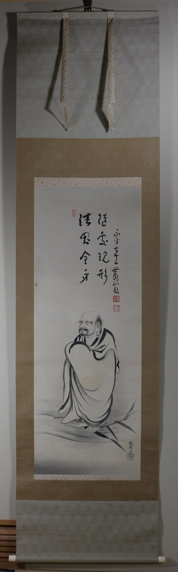 一葦達磨（いちいだるま）｜新・古美術 高美堂（こうびどう）｜掛軸