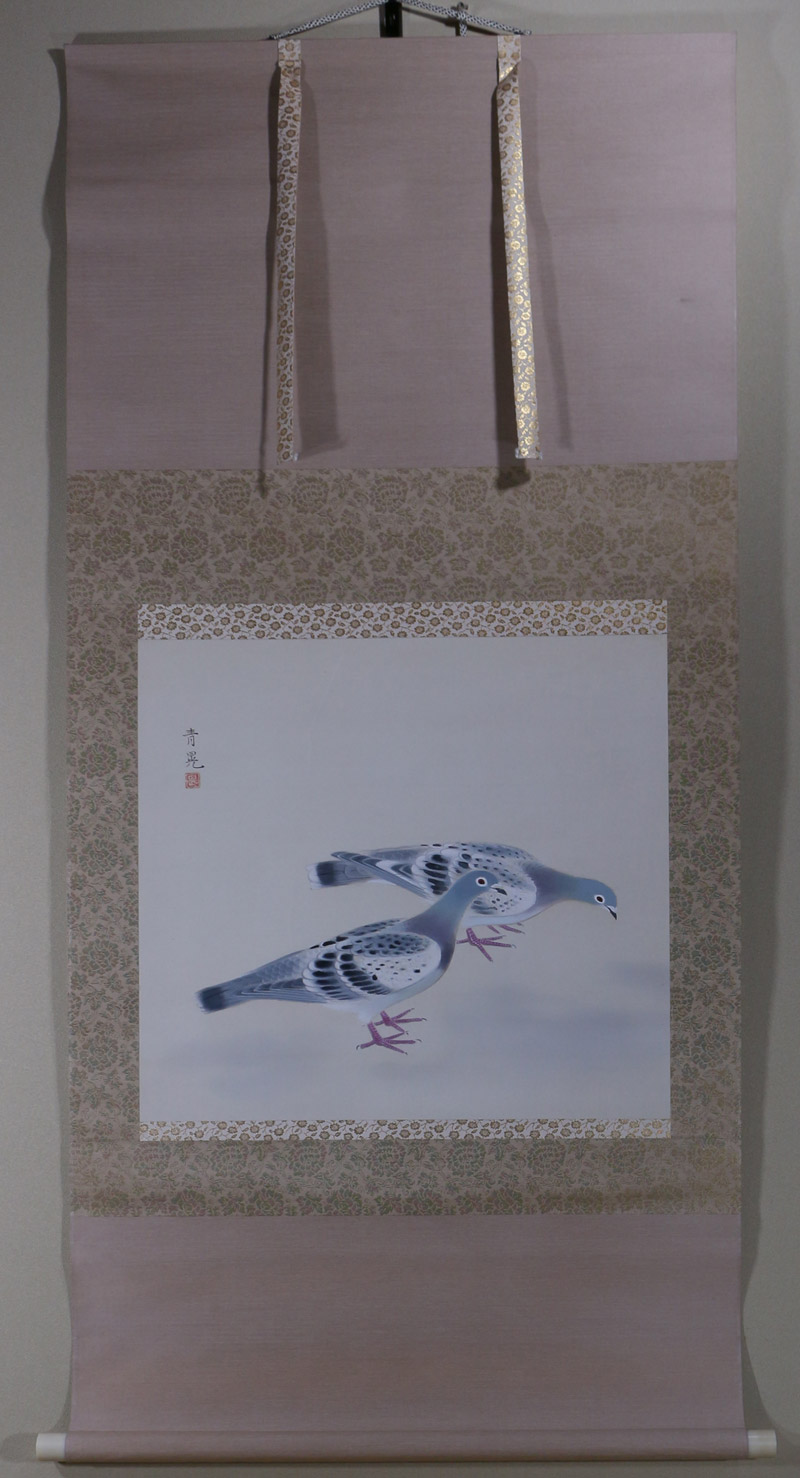 霊日（鳩）｜新・古美術 高美堂（こうびどう）｜掛軸販売・通販・買取