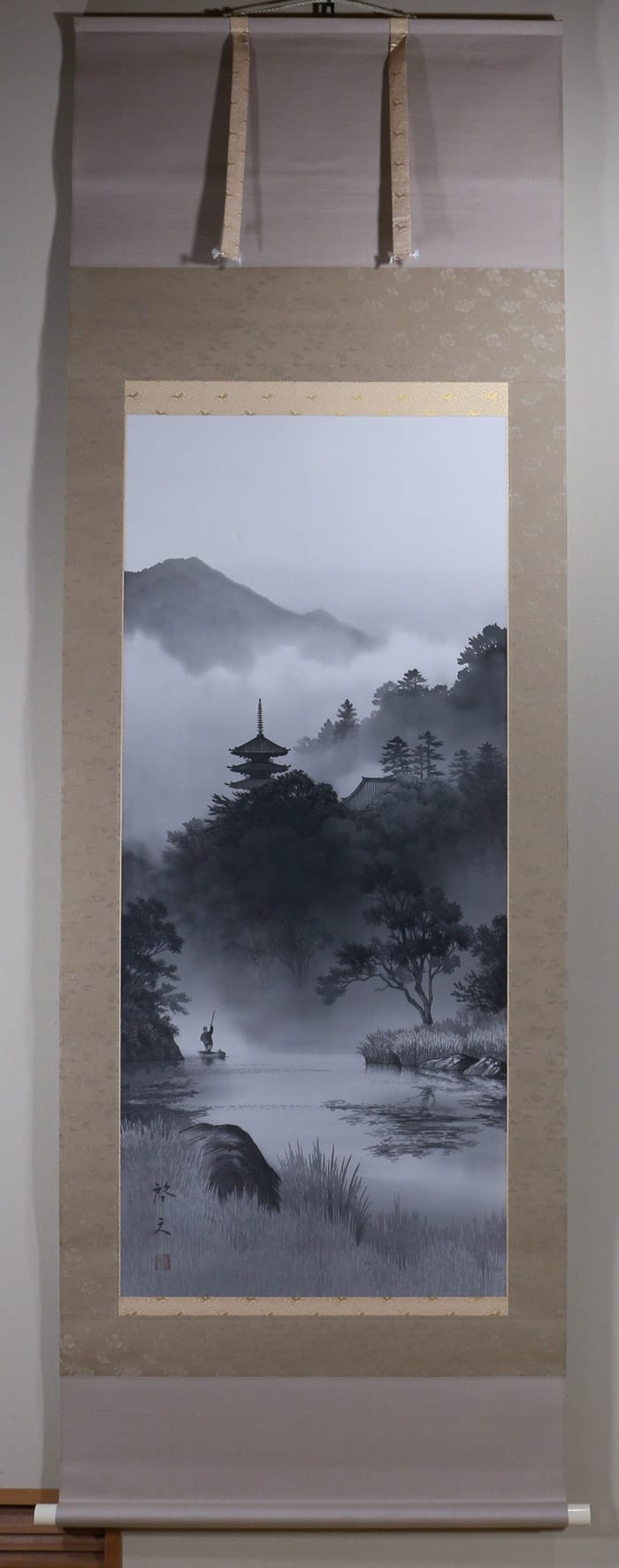 水墨山水｜新・古美術 高美堂（こうびどう）｜掛軸販売・通販・買取