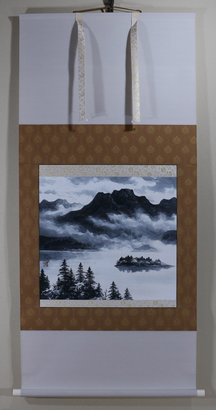 水墨山水｜新・古美術 高美堂（こうびどう）｜掛軸販売・通販・買取