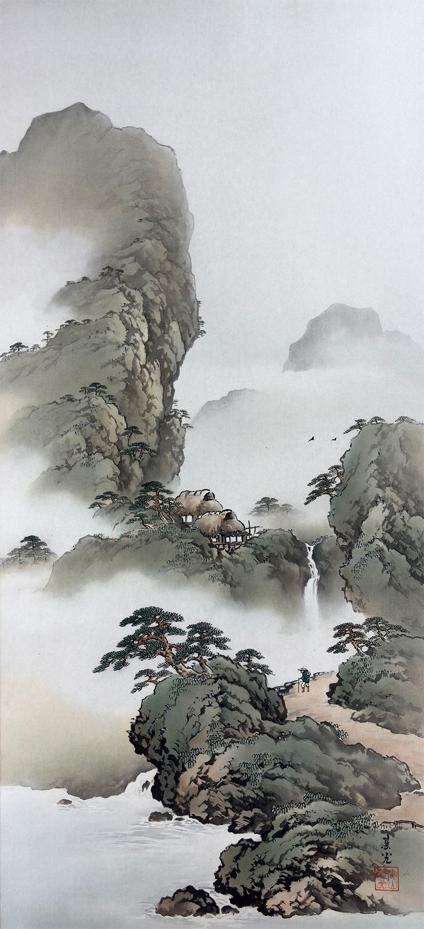 渓村行旅｜新・古美術 高美堂（こうびどう）｜掛軸販売・通販・買取