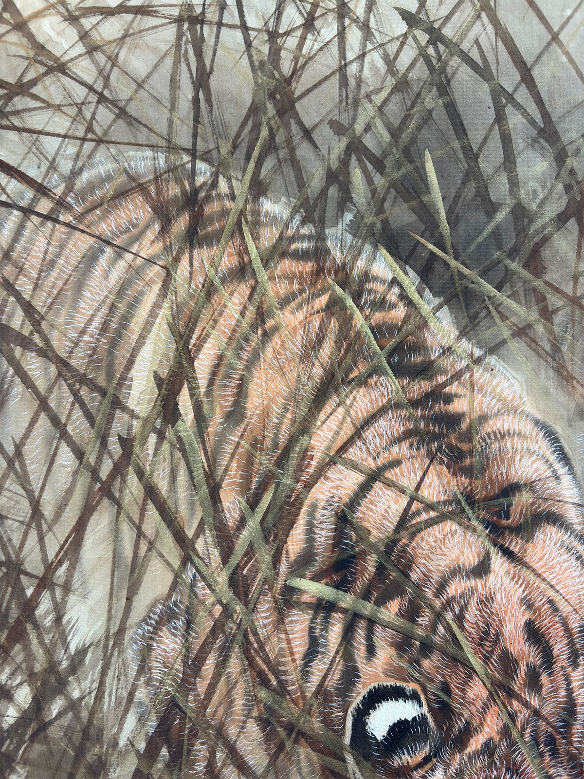 猛虎双雄｜新・古美術 高美堂（こうびどう）｜掛軸販売・通販・買取