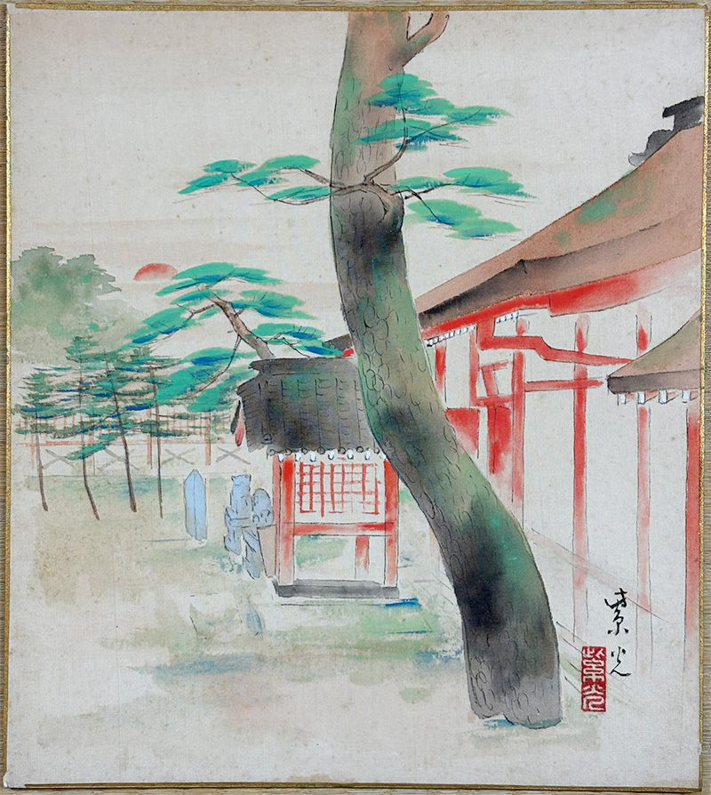 蓬莱山之図｜新・古美術 高美堂（こうびどう）｜掛軸販売・通販・買取