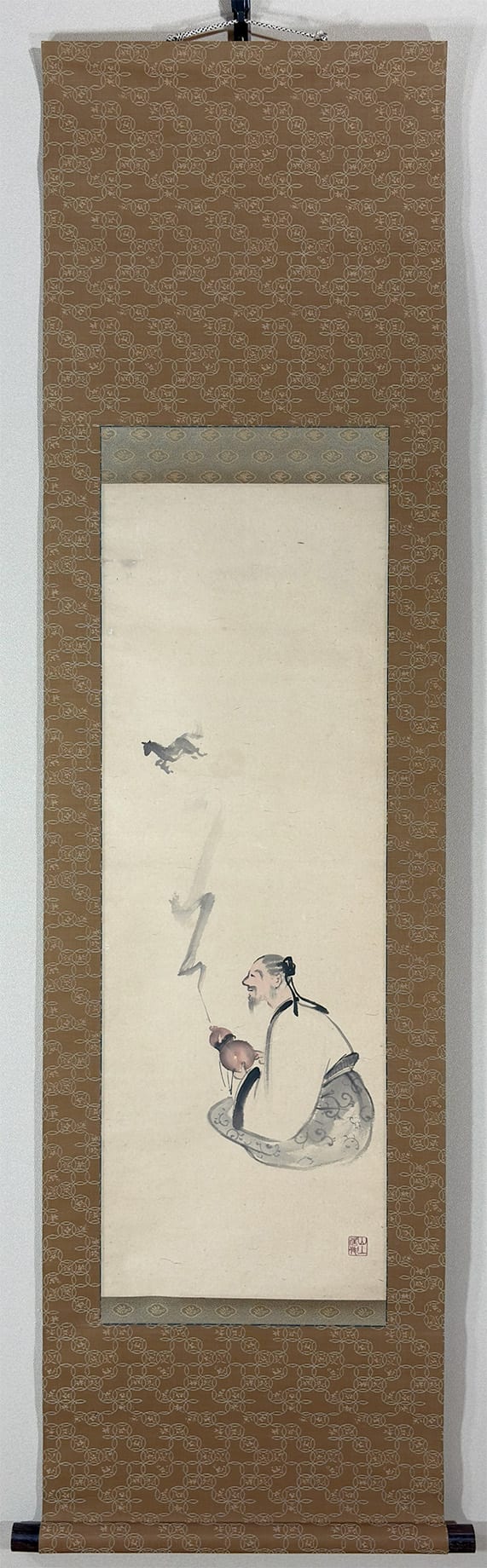 瓢箪（ひょうたん）から駒｜新・古美術 高美堂（こうびどう）｜掛軸