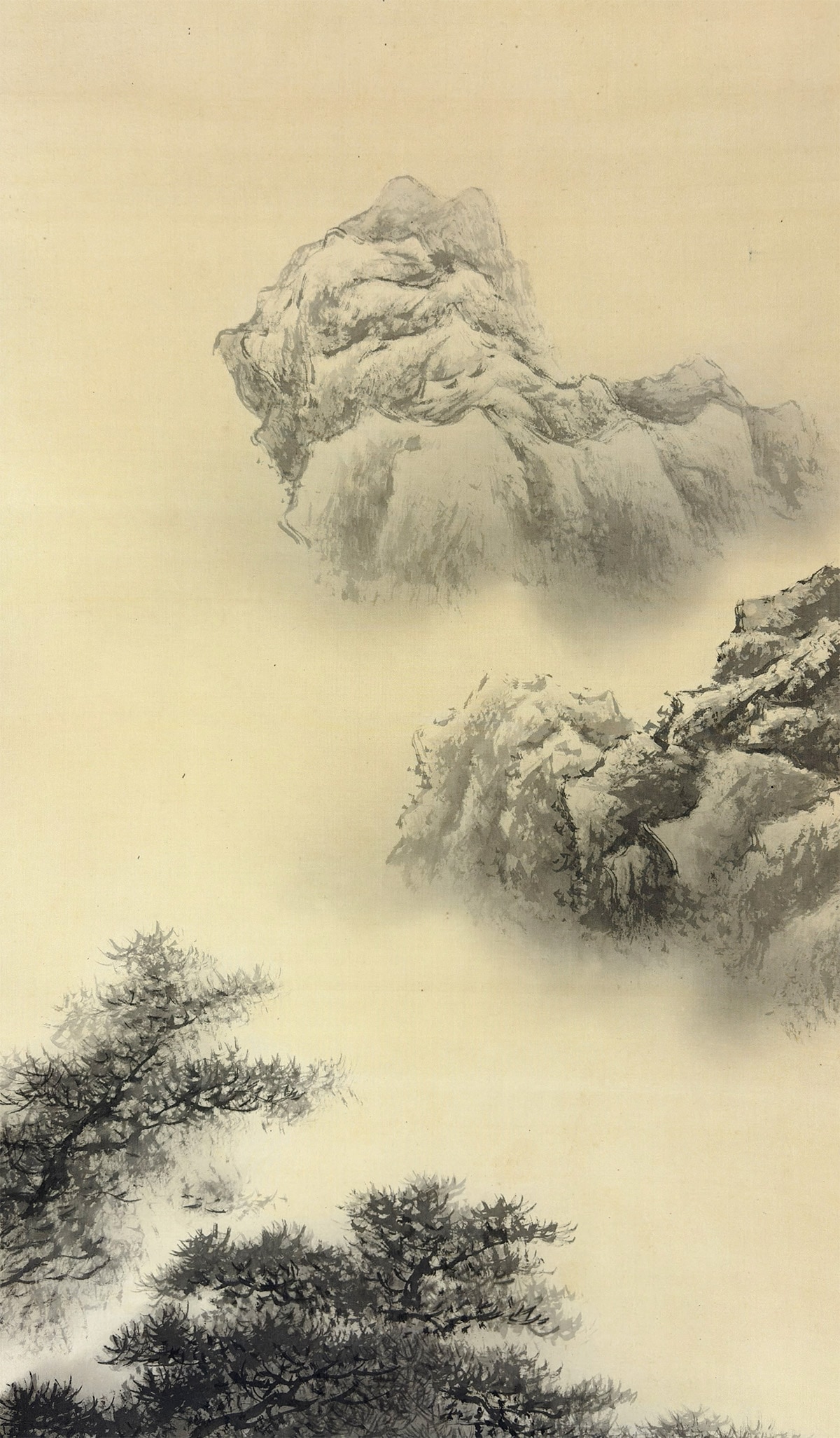 蓬莱仙境｜新・古美術 高美堂（こうびどう）｜掛軸販売・通販・買取