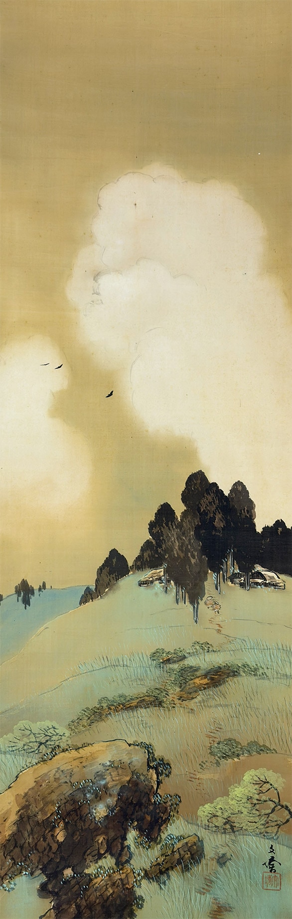 江村の初夏｜新・古美術 高美堂（こうびどう）｜掛軸販売・通販・買取