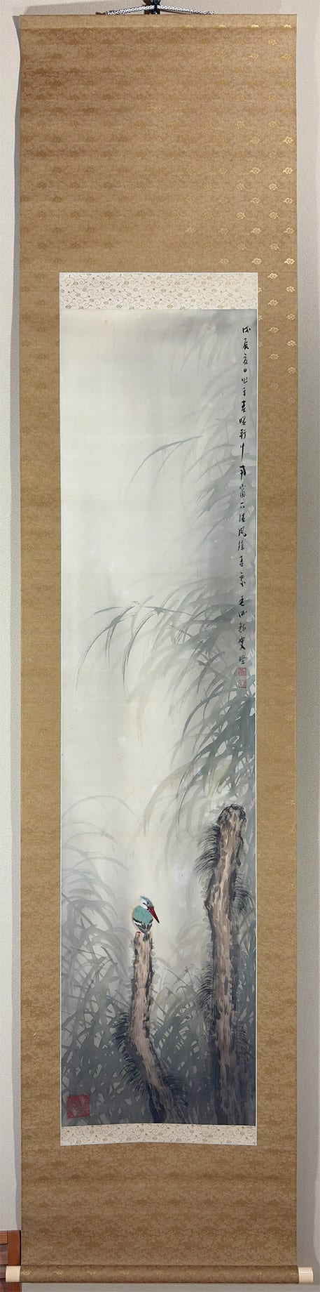 鉄線花｜色紙｜新・古美術 高美堂（こうびどう）｜掛軸販売・通販