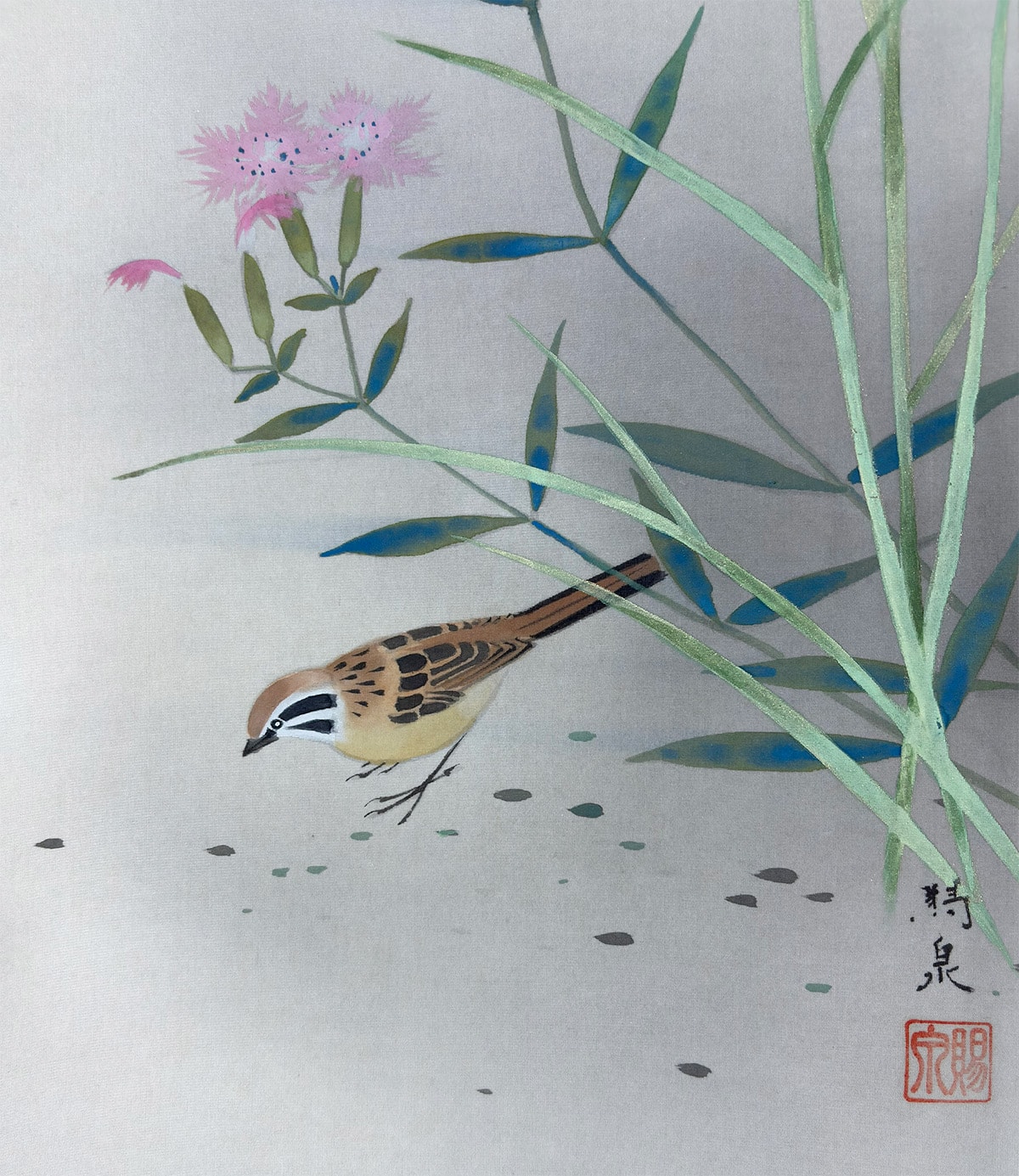 撫子｜ミニ掛軸｜新・古美術 高美堂（こうびどう）｜掛軸販売・通販