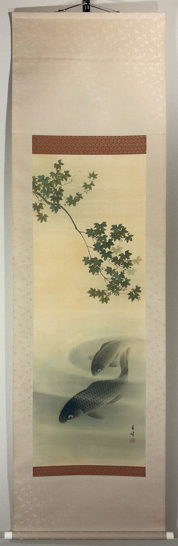 游鯉｜新・古美術 高美堂（こうびどう）｜掛軸販売・通販・買取｜骨董