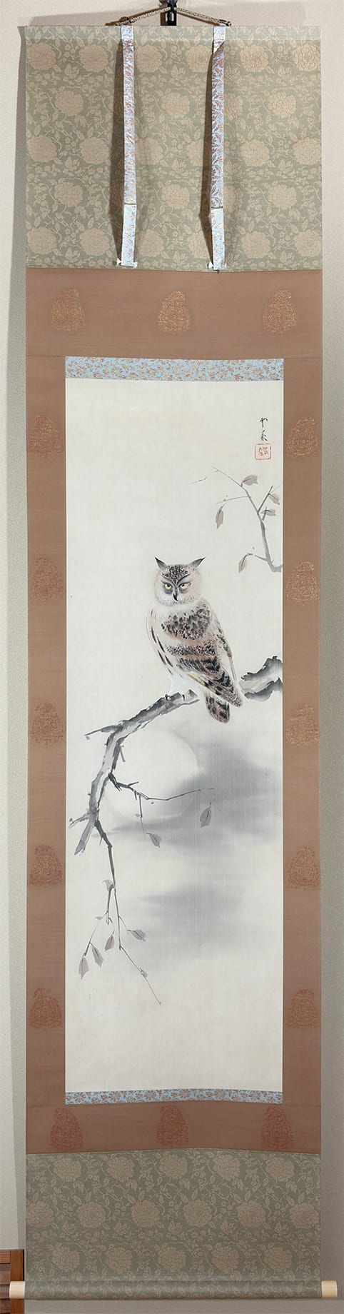 木兎（ミミズク）｜新・古美術 高美堂（こうびどう）｜掛軸販売・通販