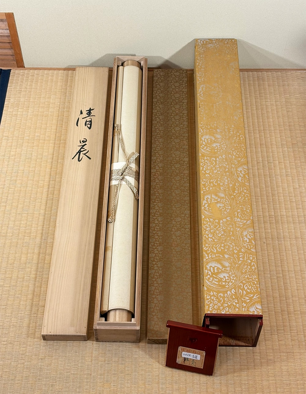 清晨（牡丹）｜新・古美術 高美堂（こうびどう）｜掛軸販売・通販