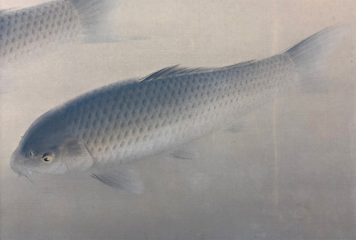 群鯉｜大幅｜新・古美術 高美堂（こうびどう）｜掛軸販売・通販・買取