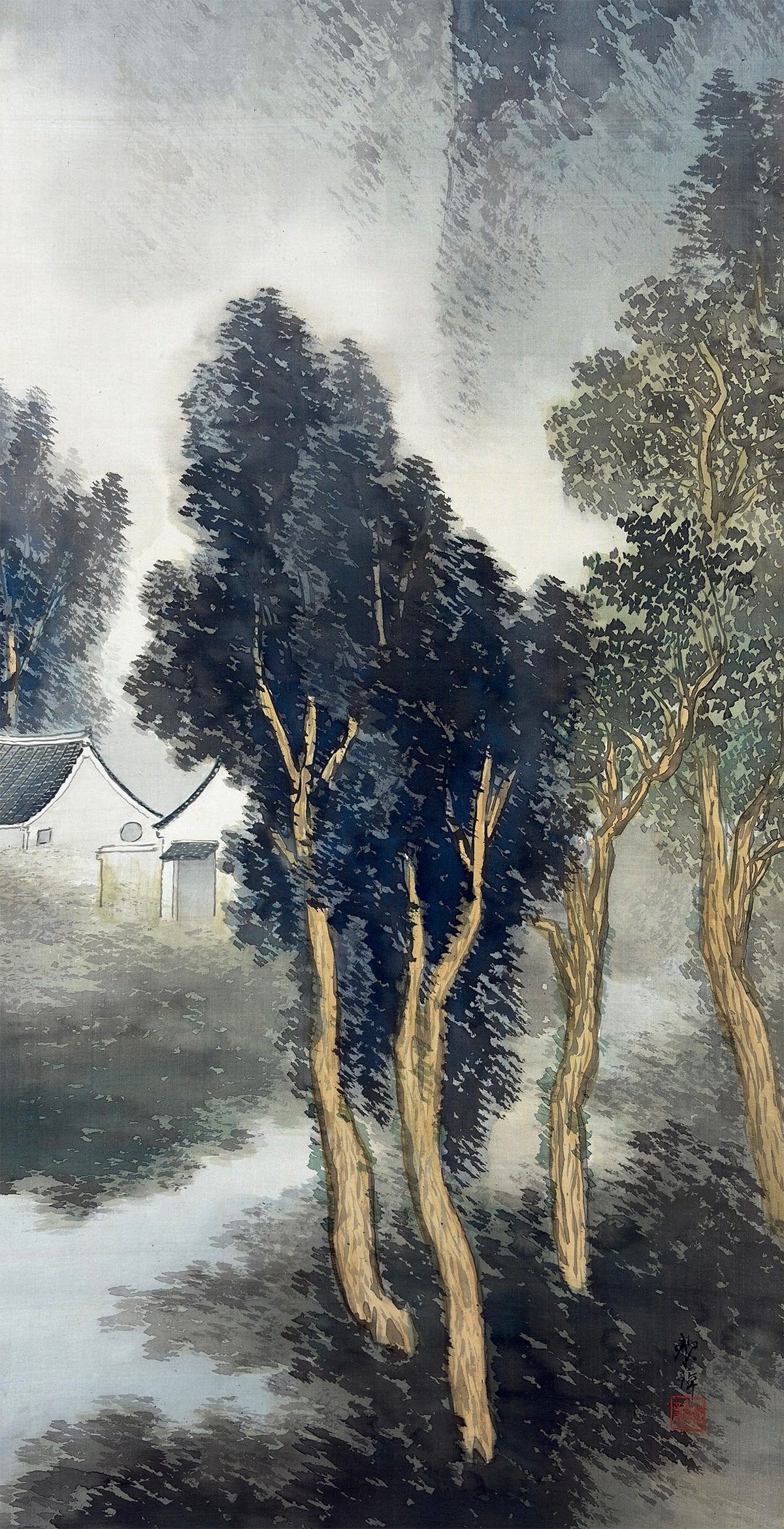 米法山水｜新・古美術 高美堂（こうびどう）｜掛軸販売・通販・買取