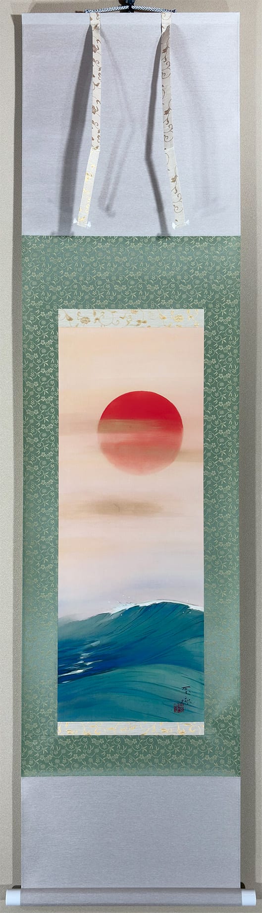 朝暾（ちょうとん）｜ミニ掛軸｜新・古美術 高美堂（こうびどう