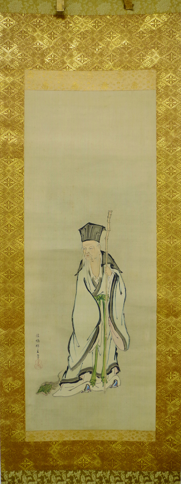 狩野探玄 亀寿老人図幅 | 弘和洞