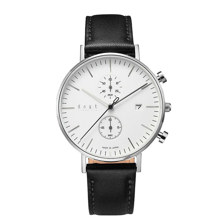 Knot CC-39SVWH 腕時計 メンズ レディース クォーツ ホワイト 日本製