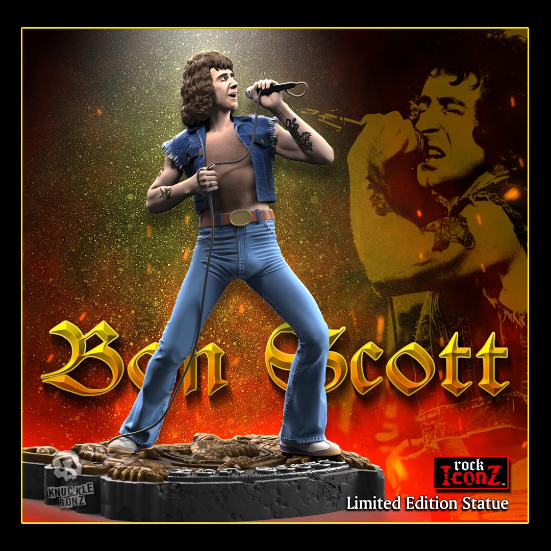 Bon Scott KnuckleBonz Statue
