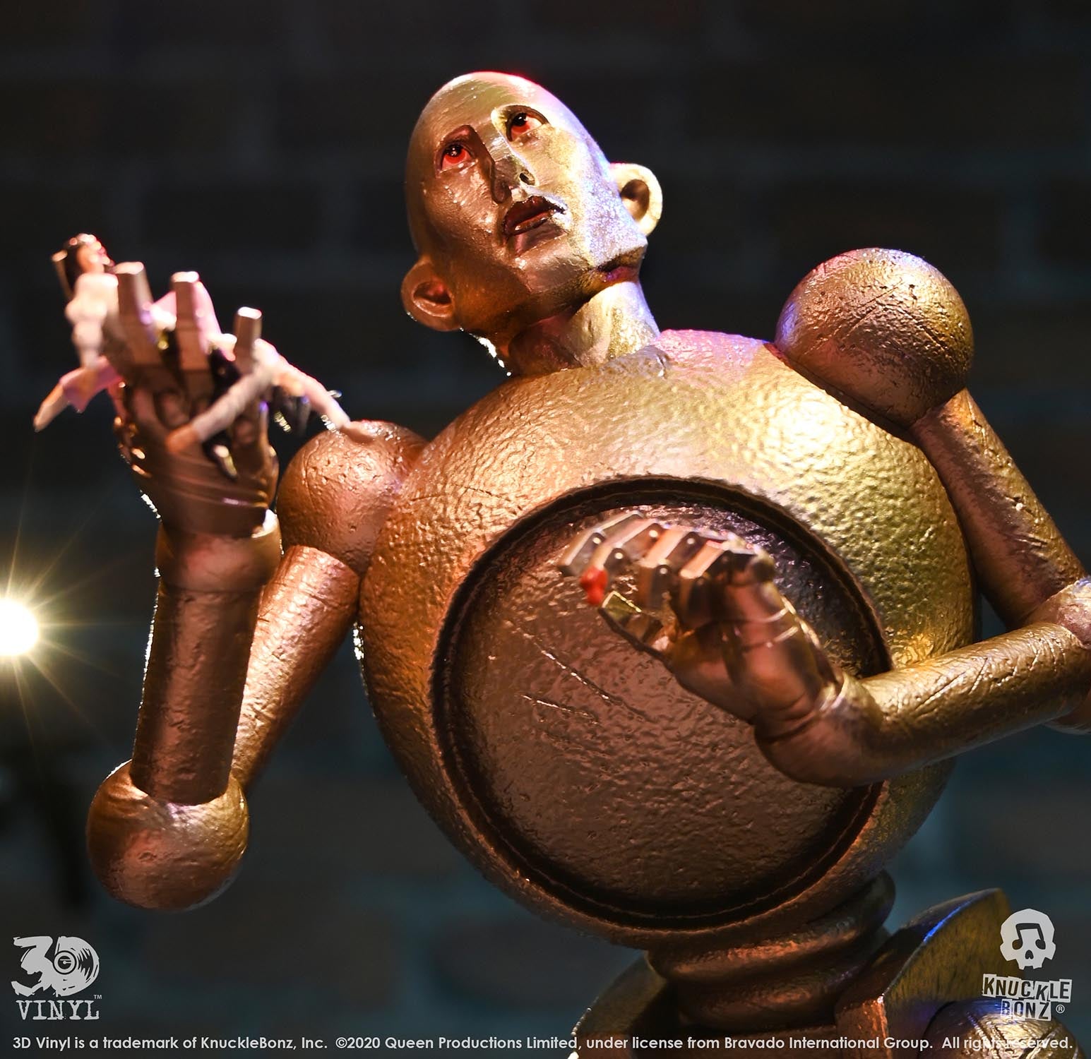 Queen Robot KnuckleBonz Statue