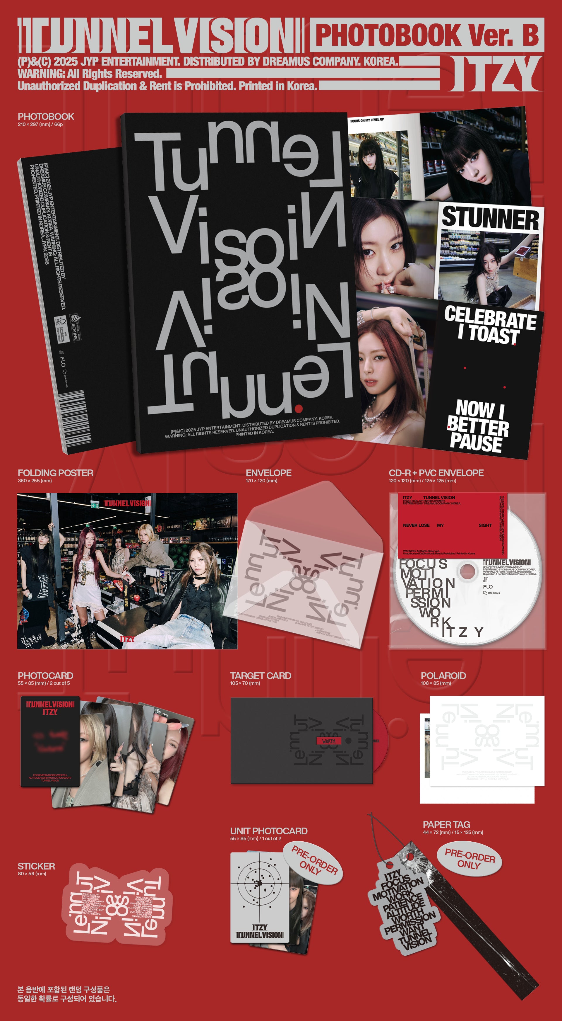 ITZY - TUNNEL VISION (Photobook Ver.) – K Stars