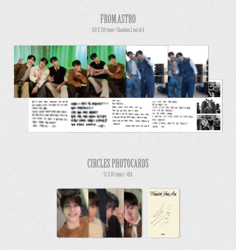 ASTRO - 9TH ANNIVERSARY BEHIND BOOK / Wanna be your Star