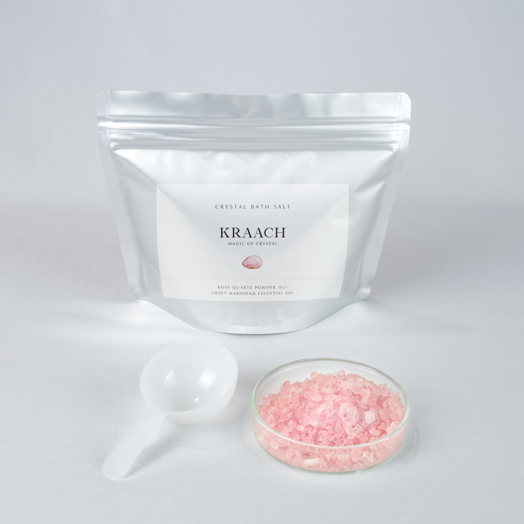 KRAACH クリスタルバスソルト ローズクォーツ （マジョラムの香り