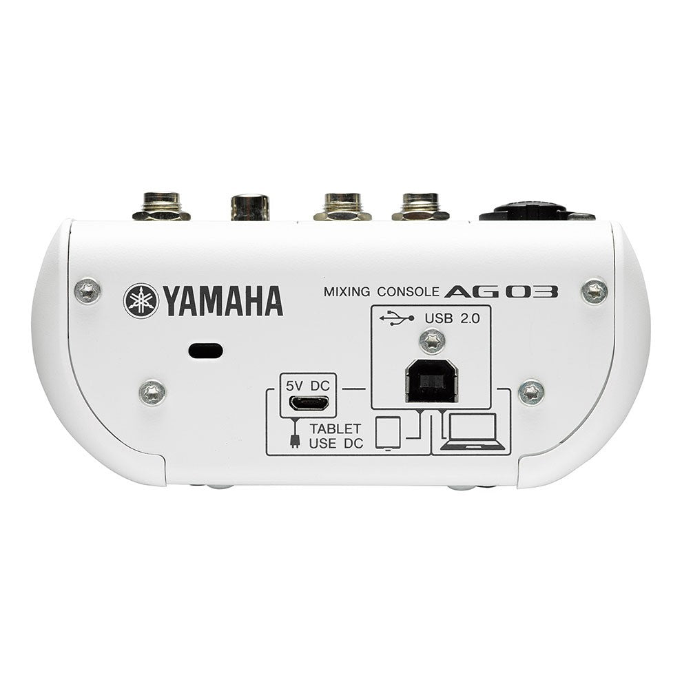 Yamaha AG03 Three Channel Mixer and USB Audio Interface WEBCAST