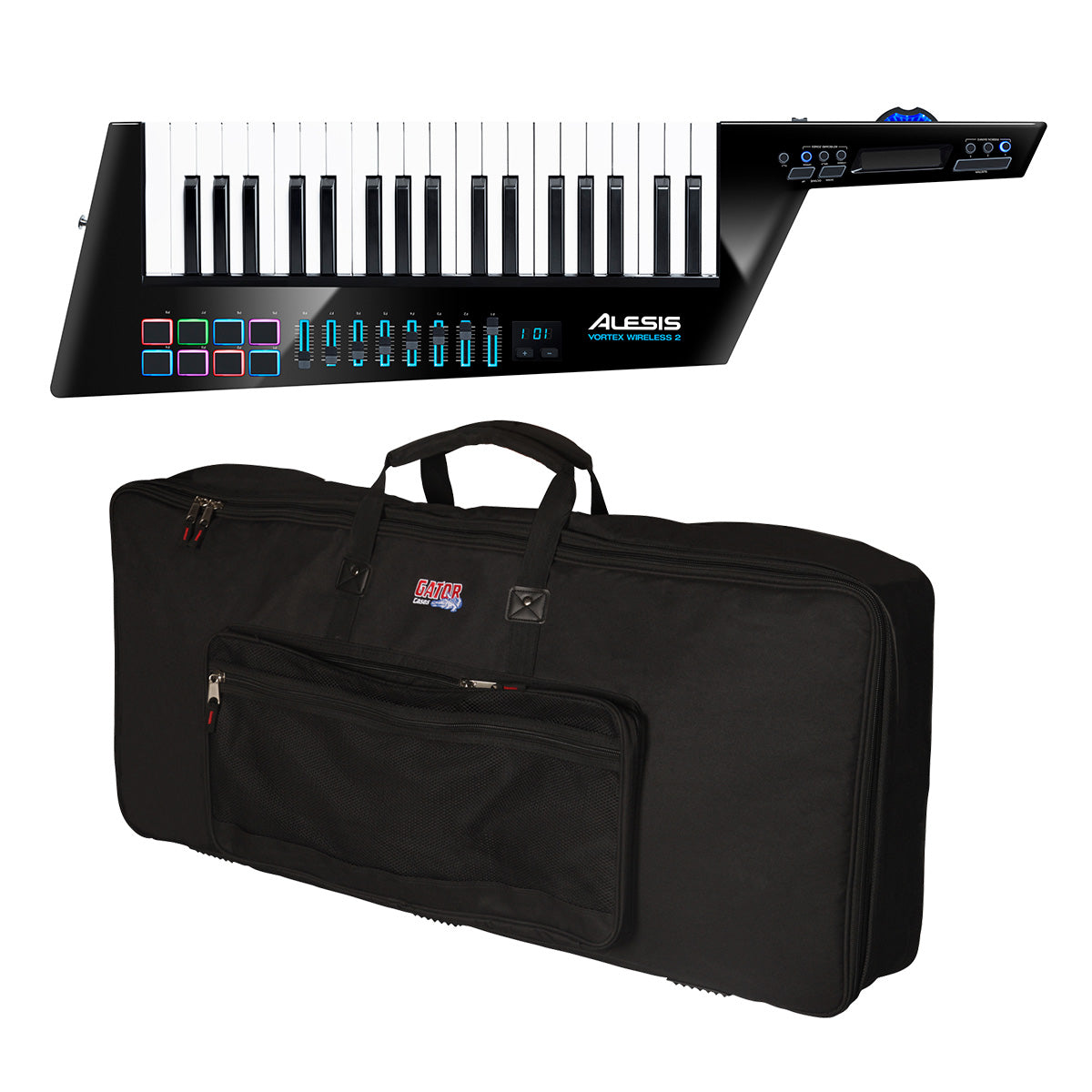Alesis Vortex Wireless 2 USB/MIDI Keytar Controller CARRY BAG KIT