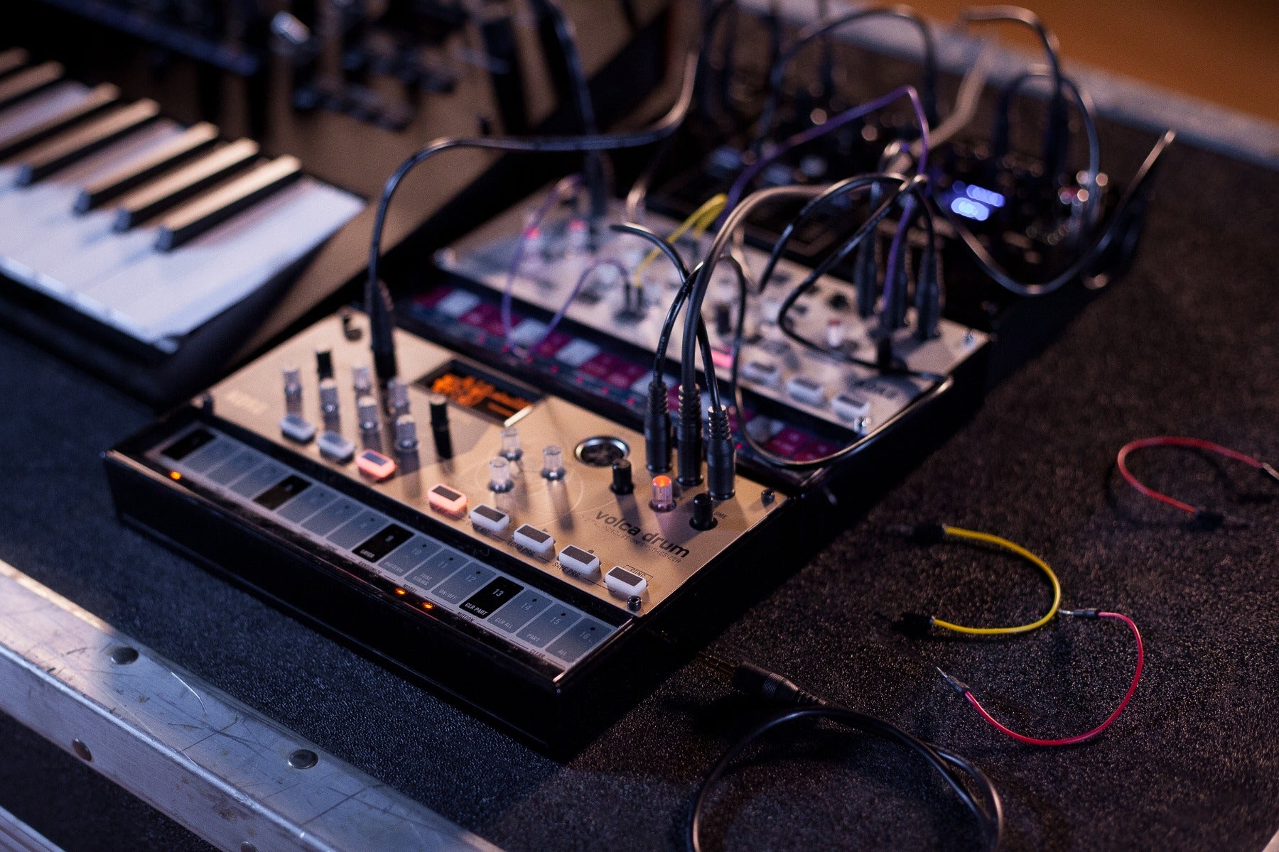 Korg Volca Drum Digital Percussion Synthesizer POWER & CABLE RIG