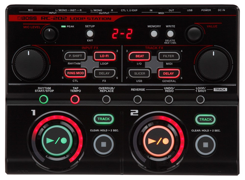 Boss RC-202 Loop Station STAGE KIT – Kraft Music
