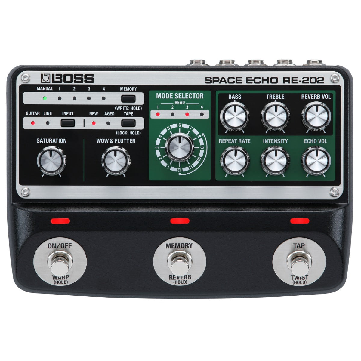 Boss RE-202 Space Echo Pedal PERFORMER PAK – Kraft Music