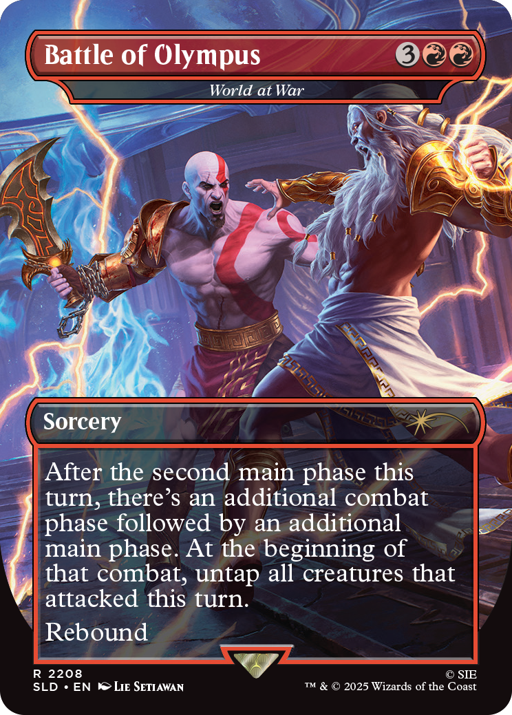 mtg シークレットレイヤー GOD OF WAR Kratos, God of War - Secret