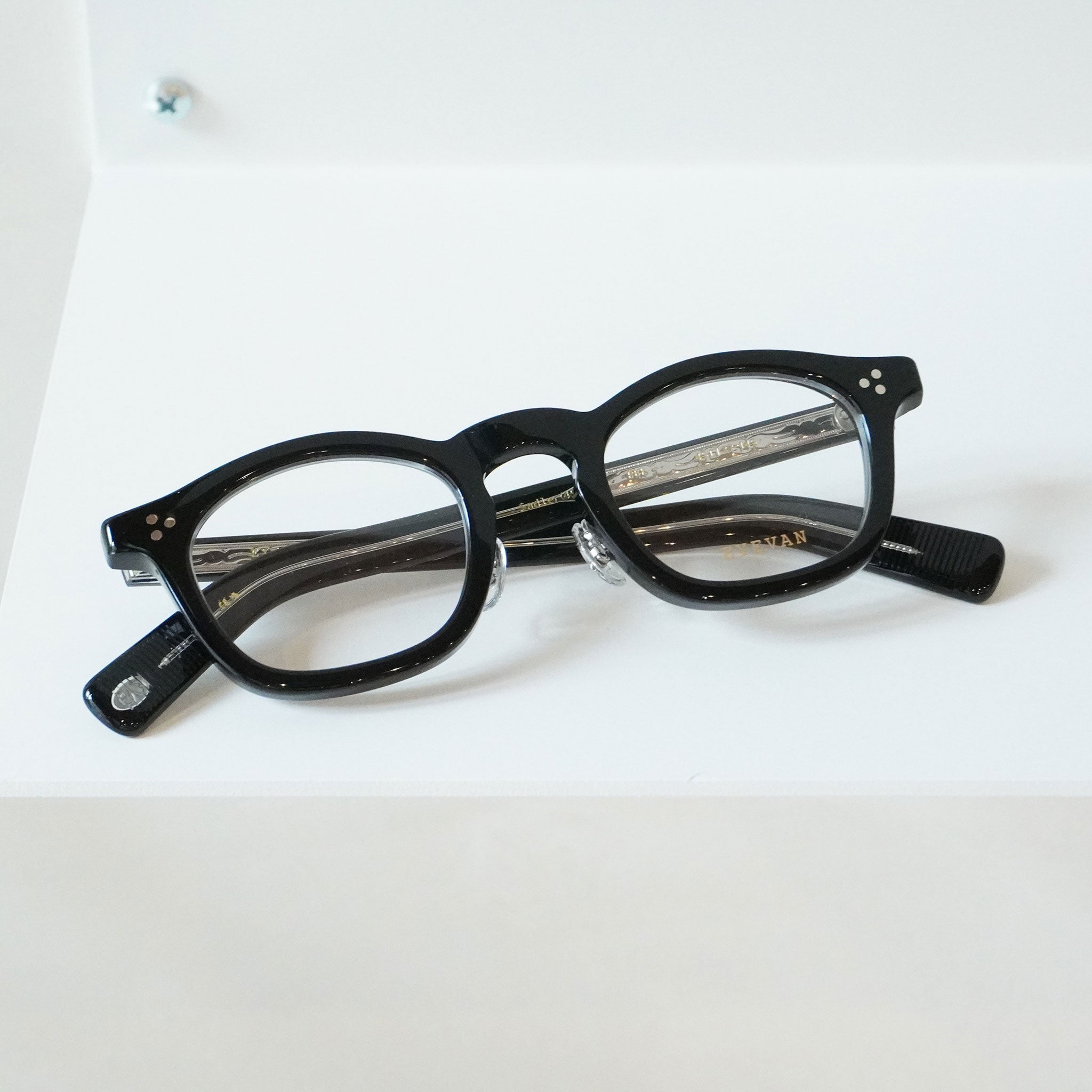 EYEVAN アイヴァン / SADLER-CP 45 / PBKS (PIANO BLACK/SILVER