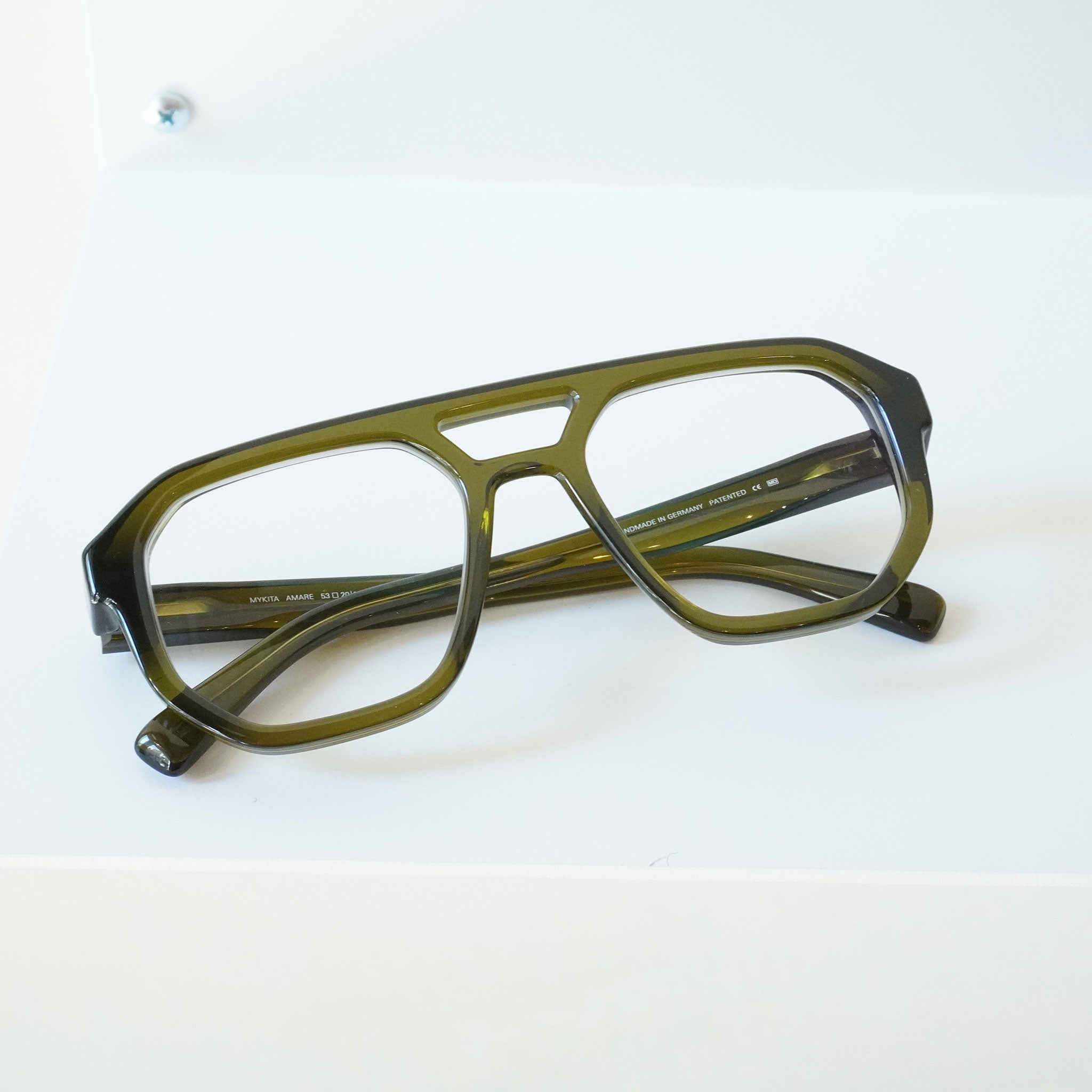 MYKITA マイキータ / AMARE / Peridot/Shiny Silver / メガネ – KRANC