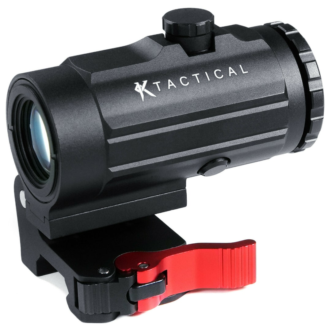 3X Magnifier Flip Optic Quick Release for Red Dot Sights Rifle