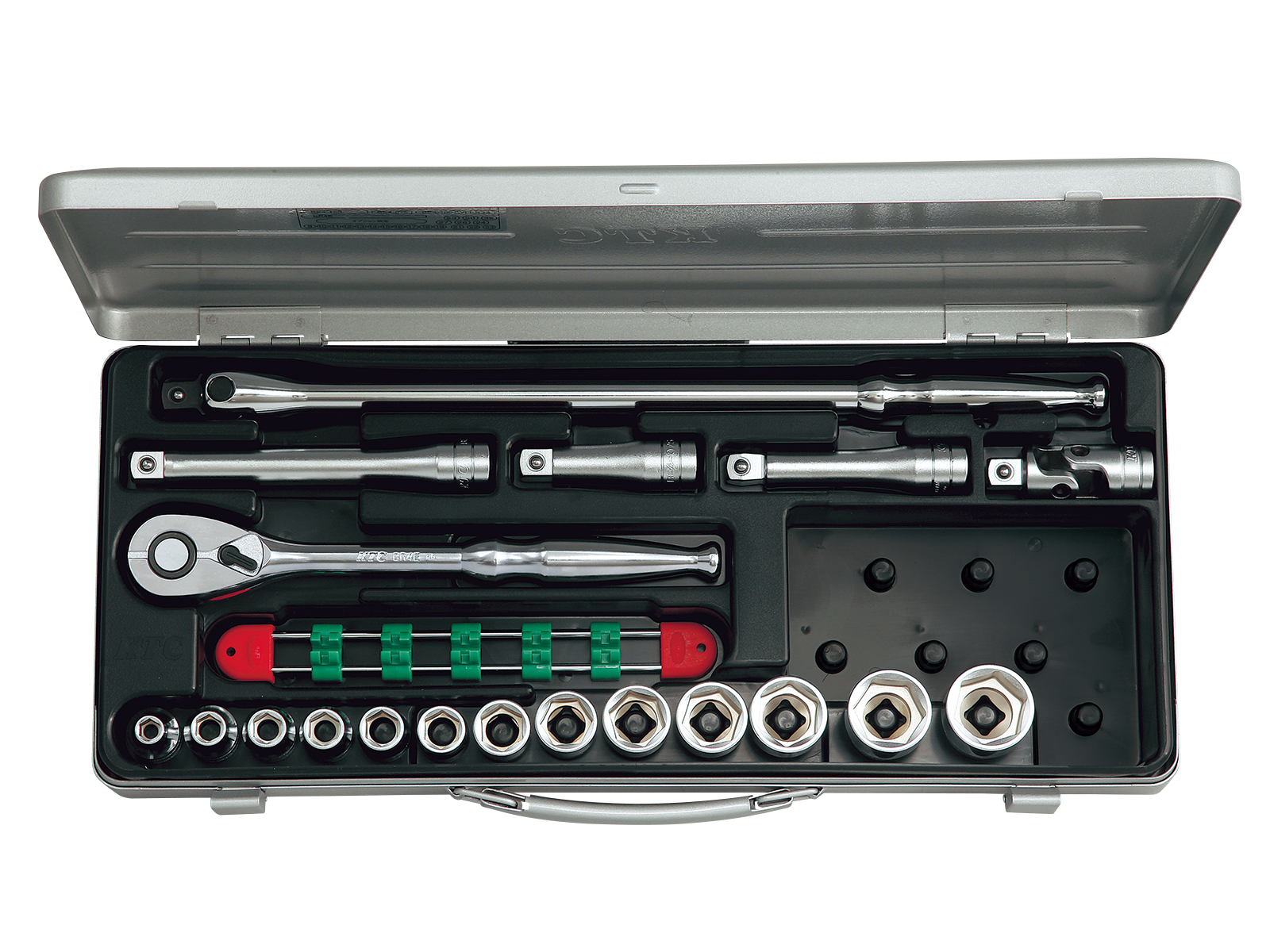 12.7sq.ソケットレンチセット[19点] | KTCツールオフィシャルサイト