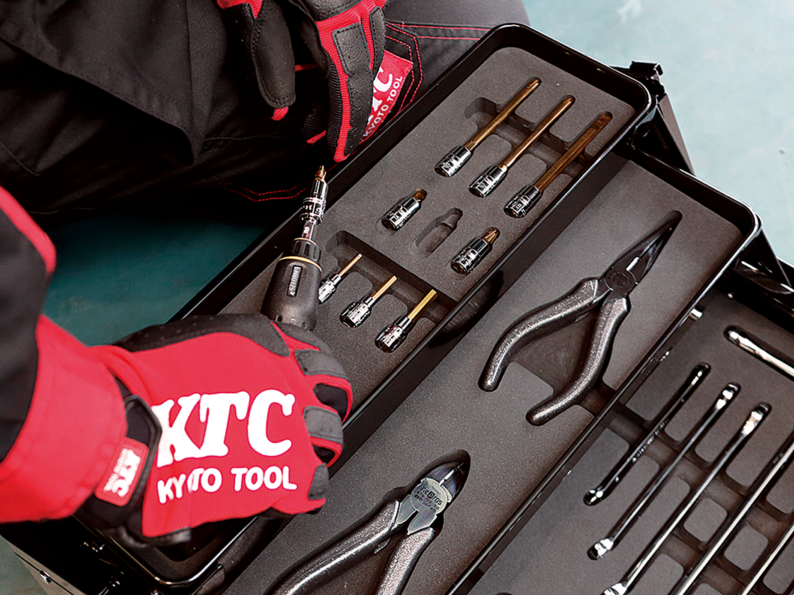 ネプロス 6.3sq.ツールセット[41点] | KTCツールオフィシャルサイト