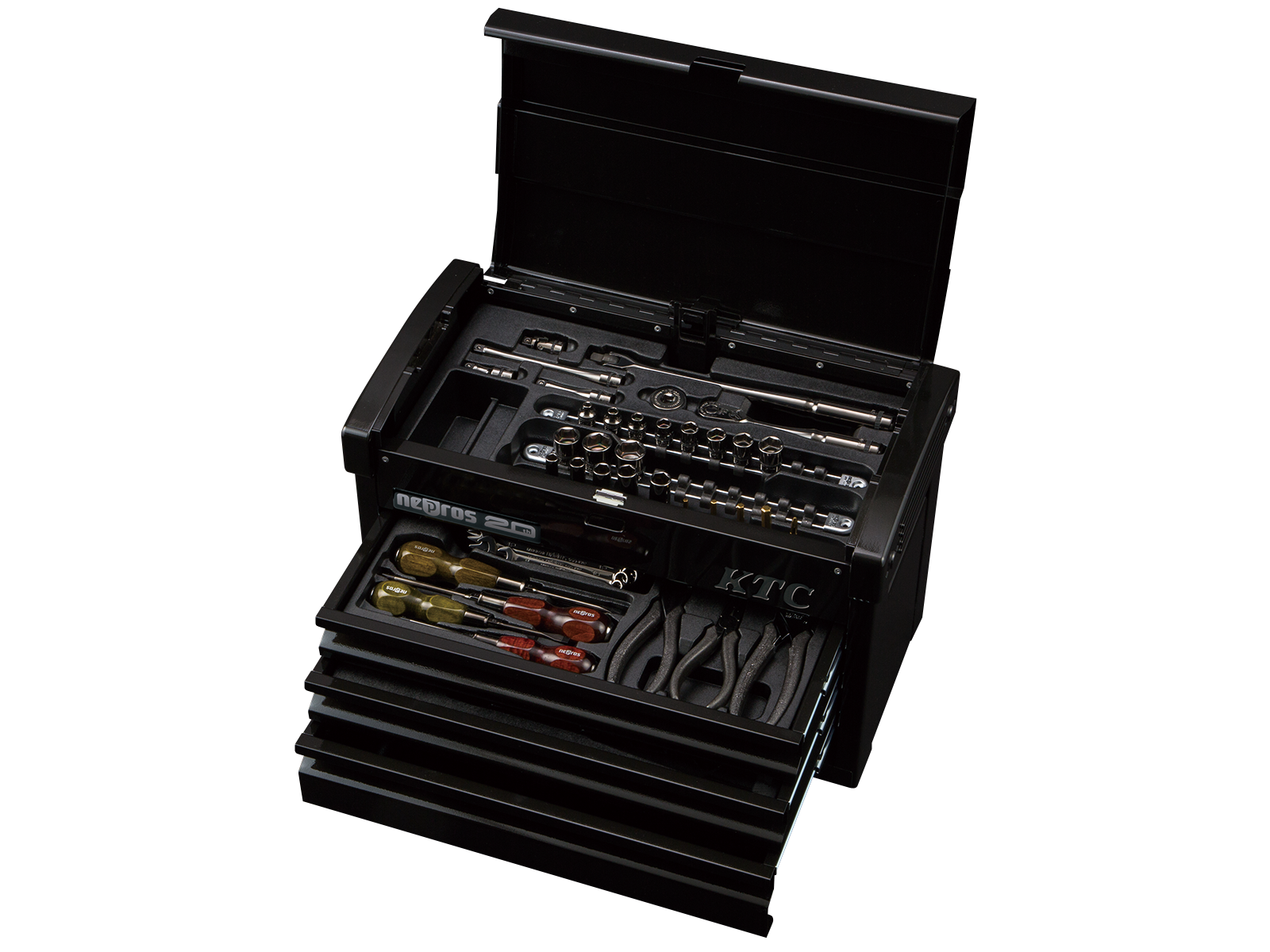 ネプロス ツールセット[42点組] iPブラック | KTCツール