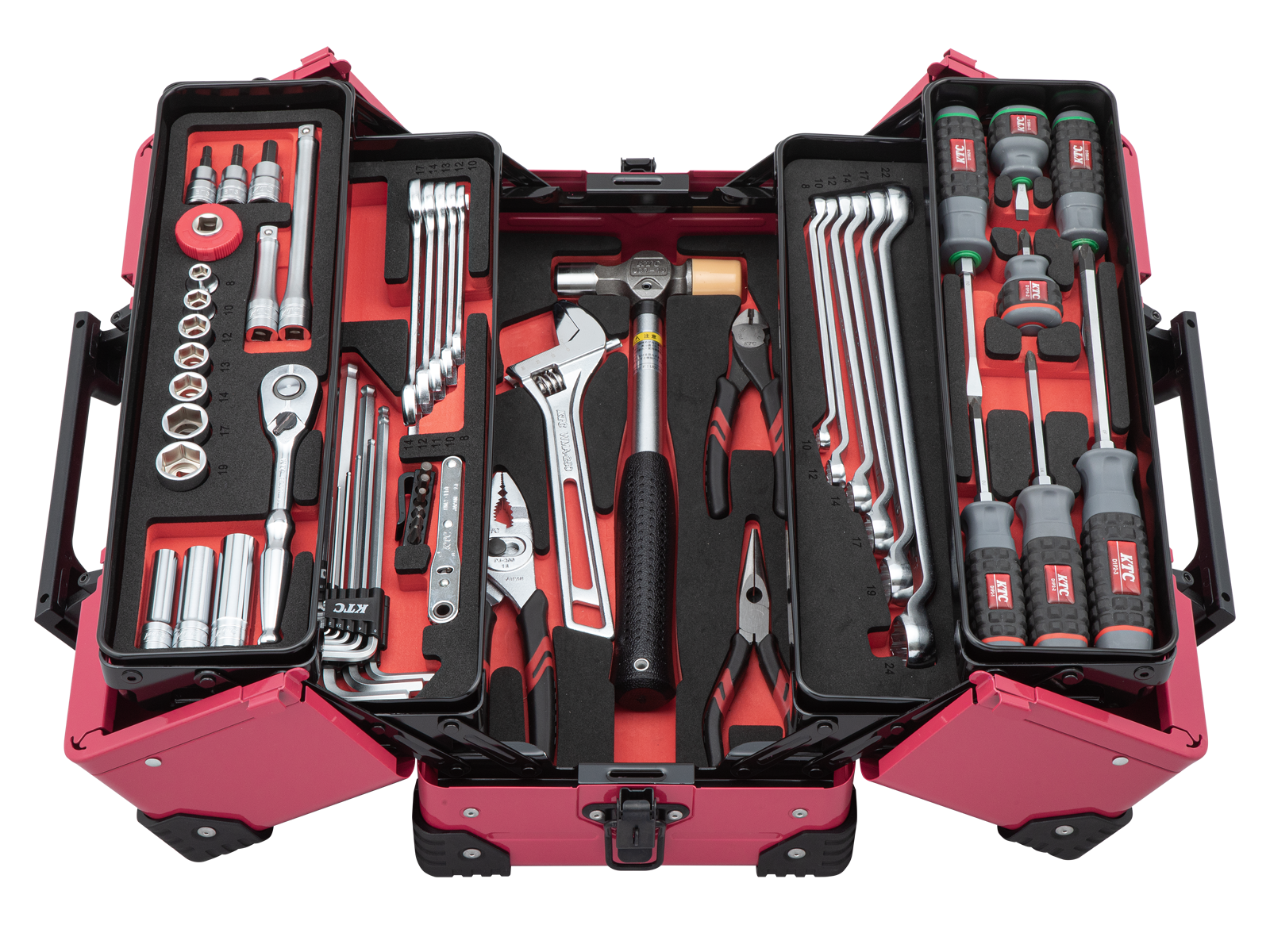 2024SKセール限定品】9.5sq.両開きメタルケースセット56点 | KTC