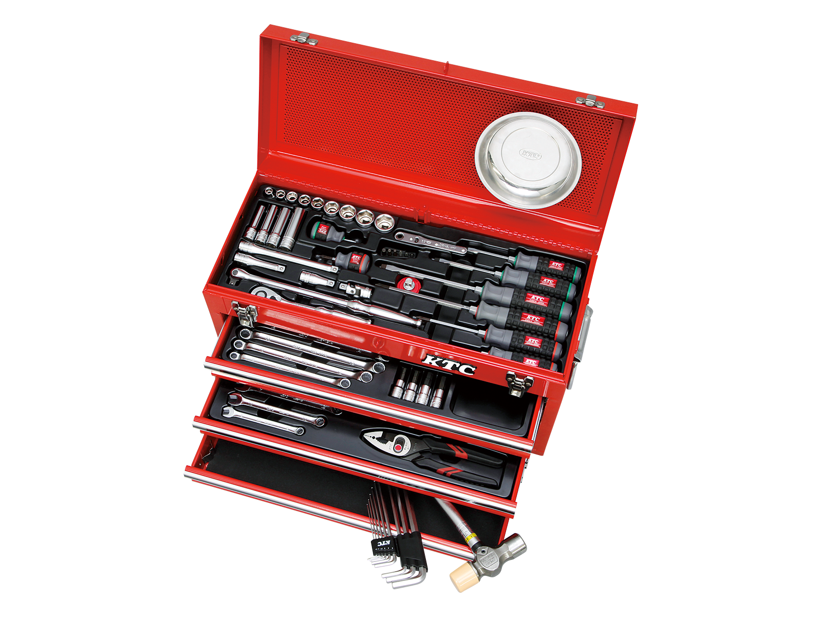 9.5sq.工具セット（チェストタイプ）[66点] | KTCツール
